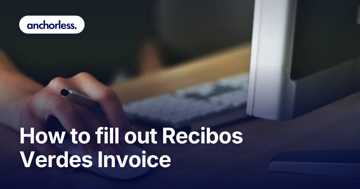 How to fill out Recibos Verdes Invoice