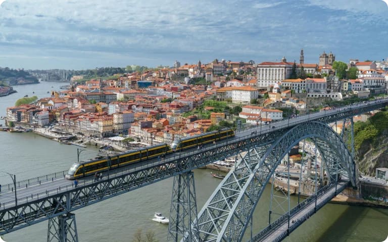 Brücke in Porto