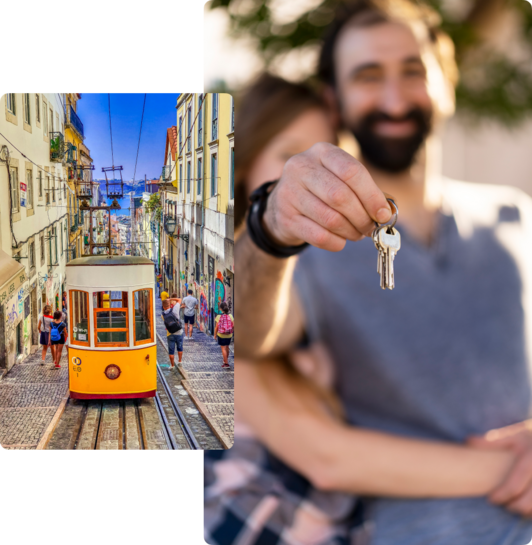 Anahtarla mutlu çift