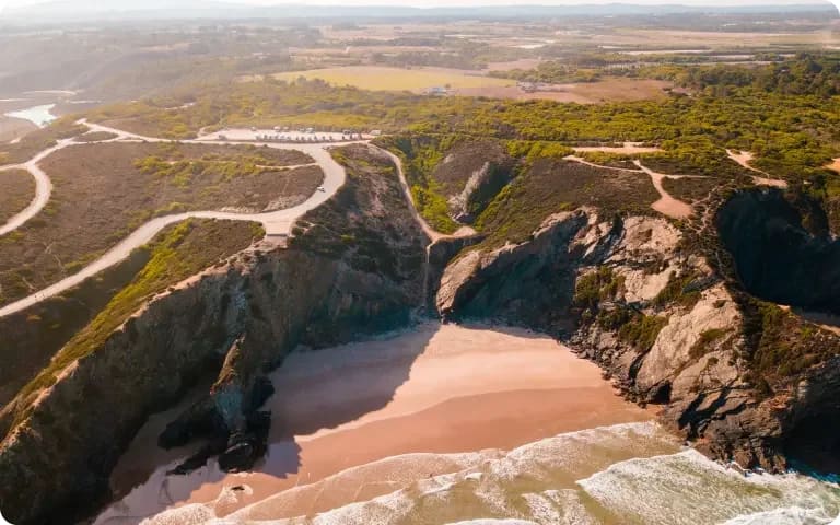 Strand in Portugal