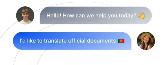 Traduire la discussion de support