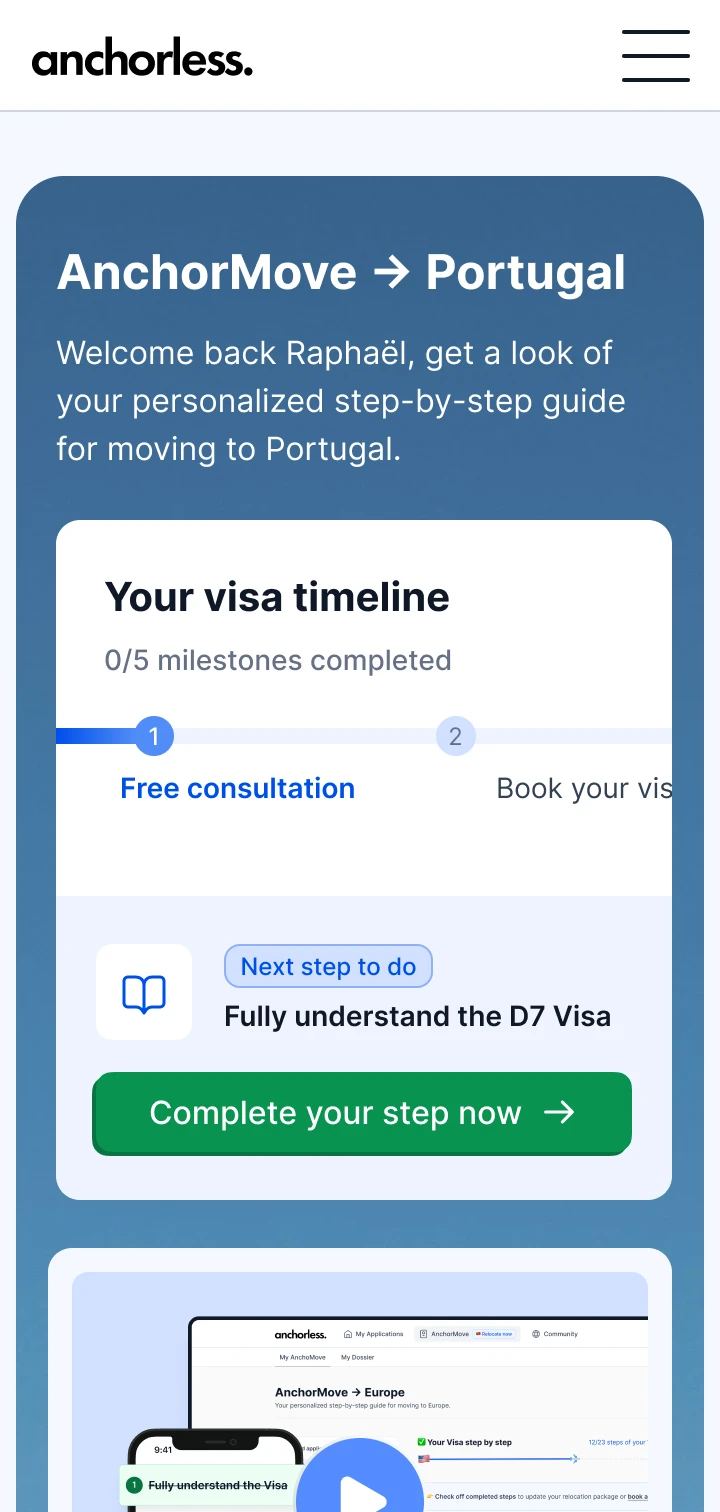 AnchorMove app