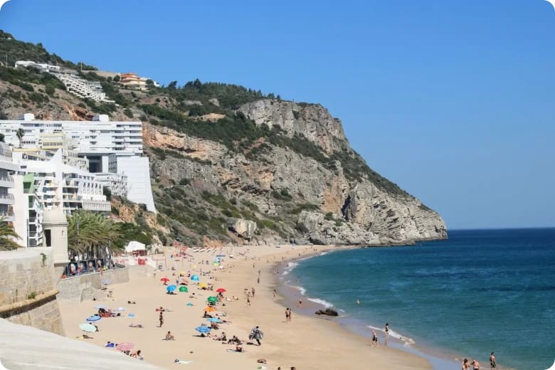 playa de california sesimbra