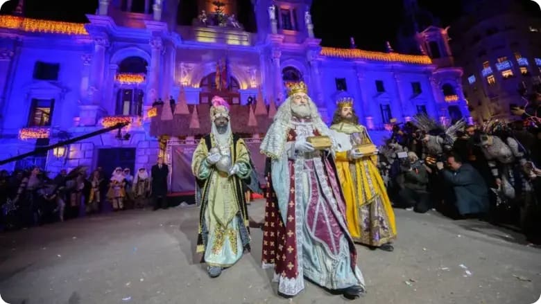three kings gifts spain