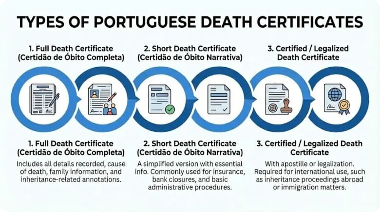 typos Portuguese death certificate