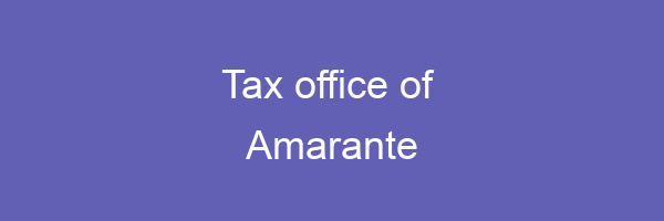 Tax office in Amarante