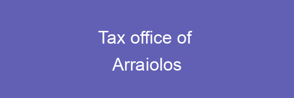 Tax office in Arraiolos