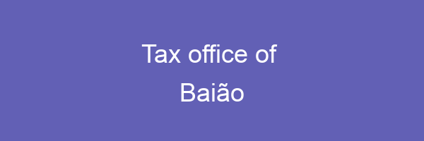 Tax office in Baião