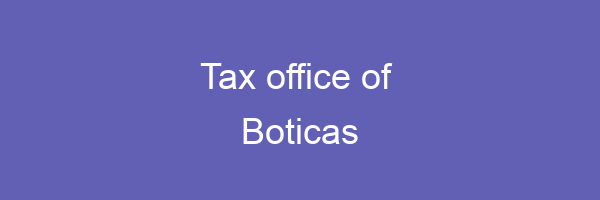 Tax office in Boticas