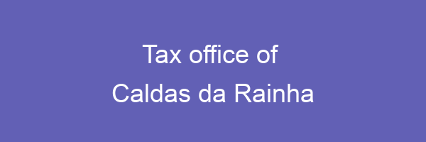 Tax office in Caldas da Rainha