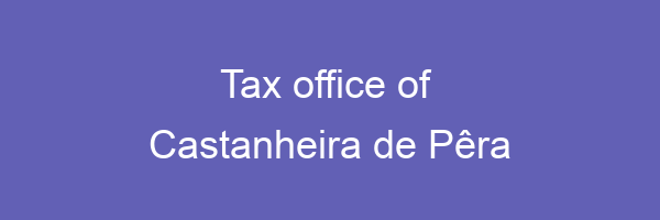 Tax office in Castanheira de Pêra