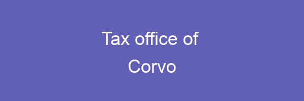 Tax office in Corvo