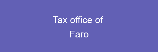 Tax office in Faro