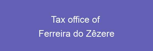 Tax office in Ferreira do Zêzere