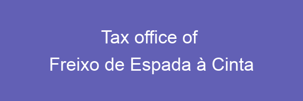 Tax office in Freixo de Espada à Cinta