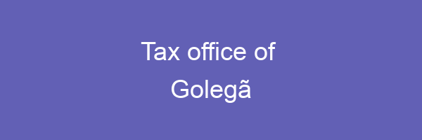 Tax office in Golegã