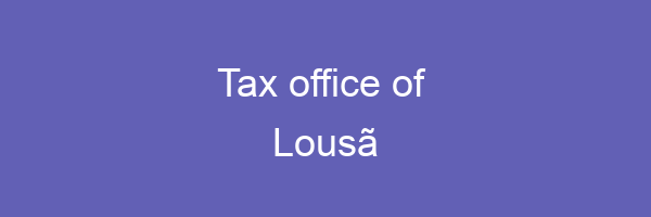 Tax office in Lousã