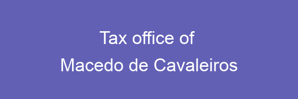 Tax office in Macedo de Cavaleiros