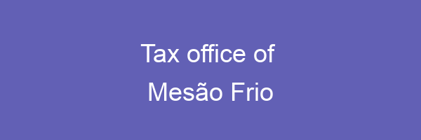 Tax office in Mesão Frio