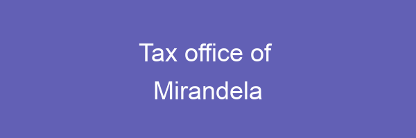 Tax office in Mirandela