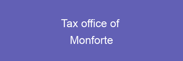 Tax office in Monforte