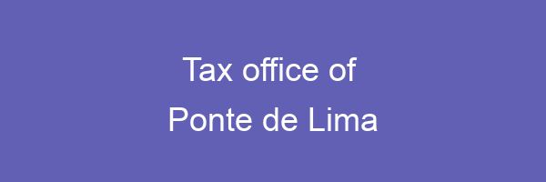 Tax office in Ponte de Lima