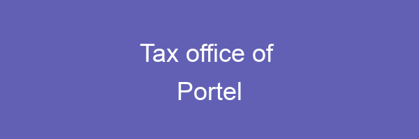 Tax office in Portel