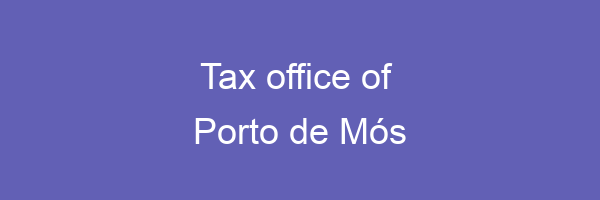 Tax office in Porto de Mós