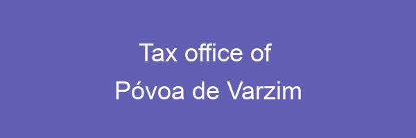 Tax office in Póvoa de Varzim