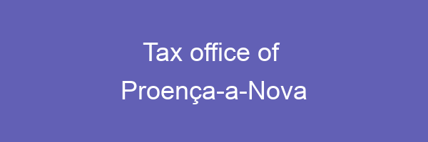 Tax office in Proença-a-Nova