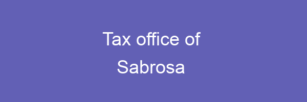 Tax office in Sabrosa 