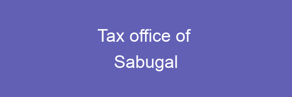Tax office in Sabugal
