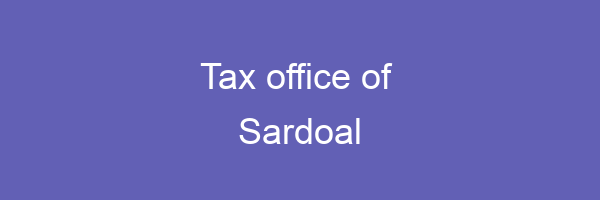 Tax office in Sardoal
