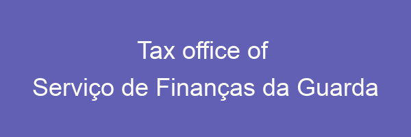 Tax office in Serviço de Finanças da Guarda