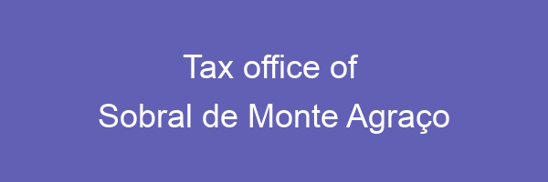 Tax office in Sobral de Monte Agraço