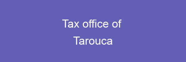 Tax office in Tarouca
