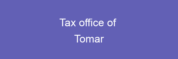 Tax office in Tomar