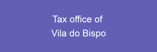 Tax office in Vila do Bispo