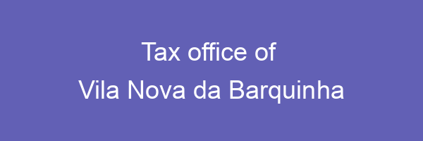 Tax office in Vila Nova da Barquinha