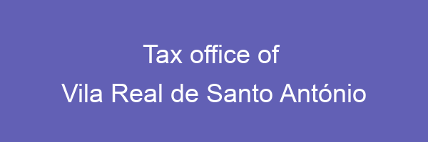 Tax office in Vila Real de Santo António